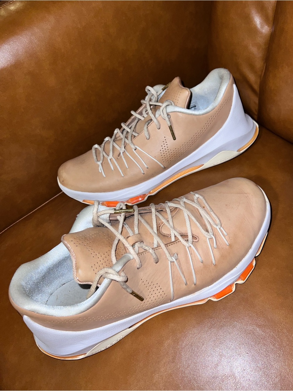 Nike KD 8 EXT "Vachetta Tan" premium tan leather men’s size 12